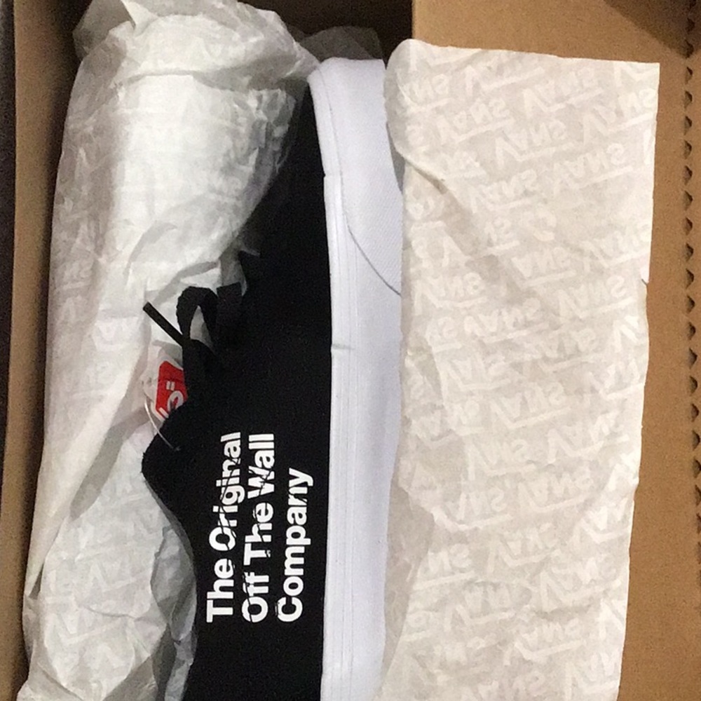 Vans Sk8 Low Hi-Def Black and White Vans